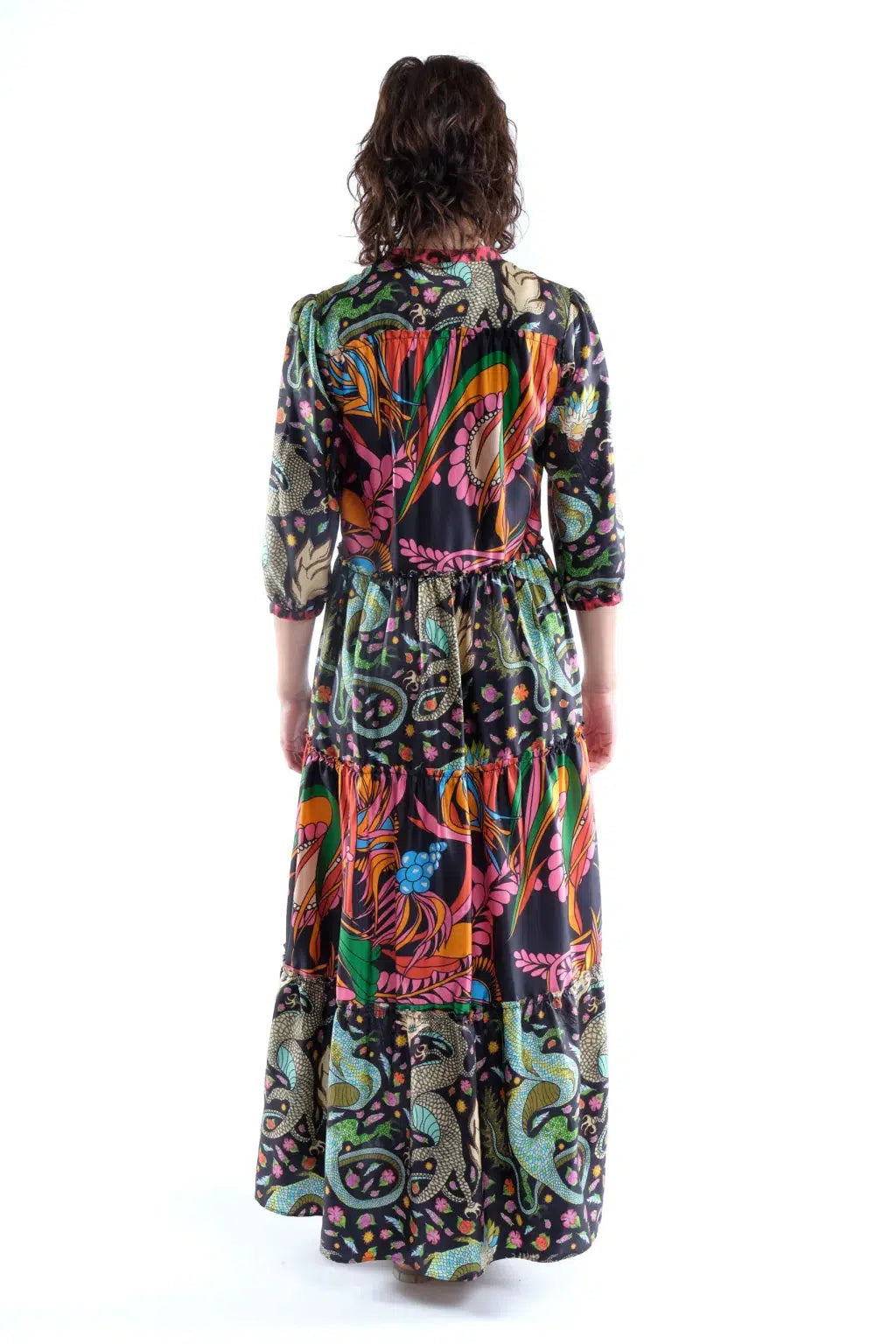 Flore Dress in Mix Corail Fun-Dress-La Prestic Ouiston-Debs Boutique