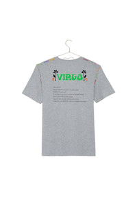 Thumbnail for ASTRO TEE VIRGO GREY-T-Shirt-Monoki-Debs Boutique
